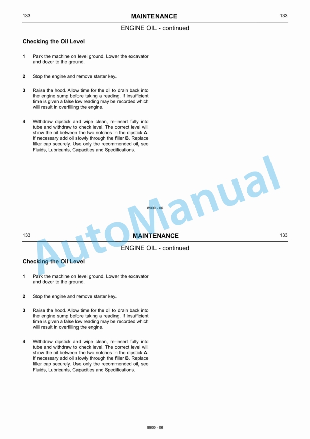 JCB Micro Range Of Tracked Excavators Operator Manual 4 JCB Micro Range Of Tracked Excavators Operator Manual-4