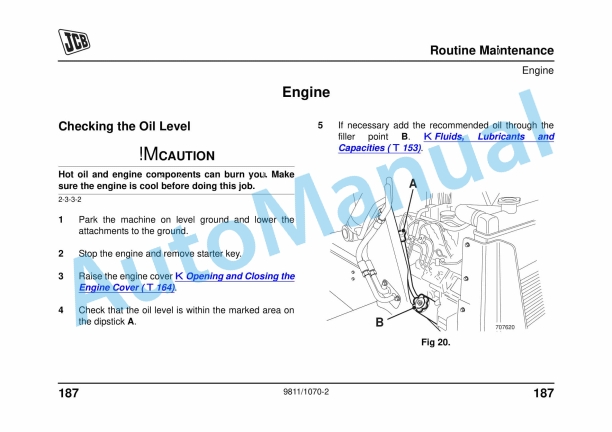 JCB Mini CX, Mini CX 4x4 Operator Manual 4 JCB Mini CX, Mini CX 4x4 Operator Manual - Image 4