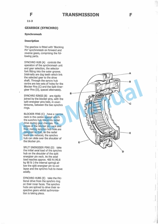 JCB MK2, MK3 Range Excavator Loader Workshop Manual-3