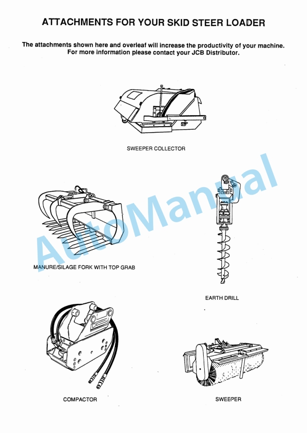 JCB Robot 150, 165 Operator Handbook 9801-4100-4