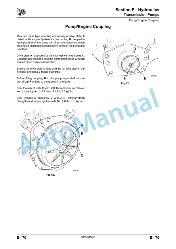 JCB Robot 160, 170, 180 Service Manual 9803-9450 4 JCB Robot 160, 170, 180 Service Manual 9803-9450 - Image 4