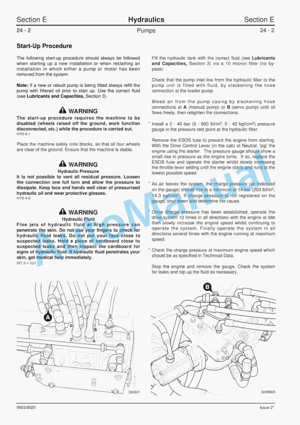 JCB Robot 160, 170, 180T Service Manual 9803-8520 3 JCB Robot 160, 170, 180T Service Manual 9803-8520 - Image 3