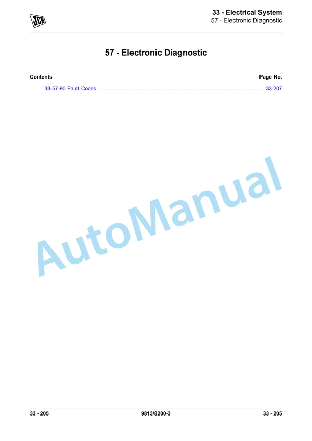 JCB S1530E to S4550E Mobile Elevating Work Platform Service Manual 9813-8200 5 JCB S1530E to S4550E Mobile Elevating Work Platform Service Manual 9813-8200 - Image 5