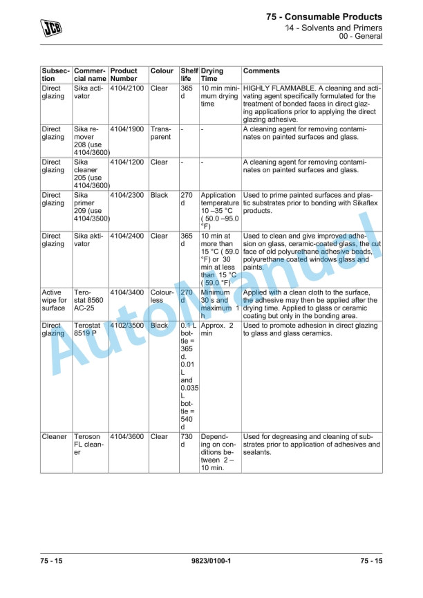 JCB SD55 Axle Service Manual 9823-0100 5 JCB SD55 Axle Service Manual 9823-0100 - Image 5