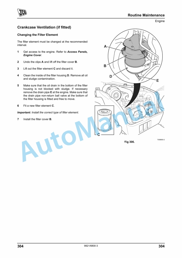 JCB Side Engine Tier 2, Tier 3 Loadalls Operator Manual 9831-6800-3 4 JCB Side Engine Tier 2, Tier 3 Loadalls Operator Manual 9831-6800-3 - Image 4
