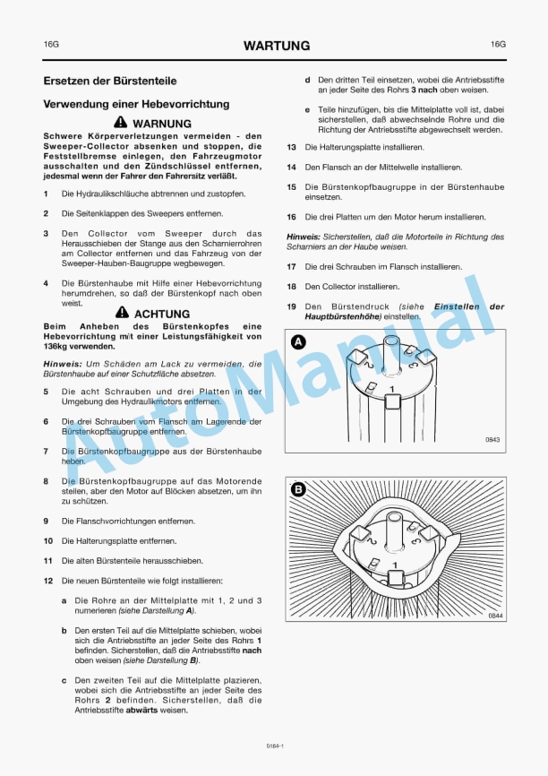 JCB Sweeper Collectors Owners Manual 9801-0164 2 JCB Sweeper Collectors Owners Manual 9801-0164 - Image 2