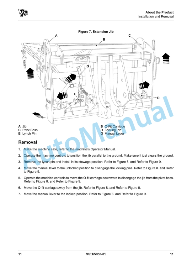 JCB Trussmaster Operator Manual 9831-5950 2 JCB Trussmaster Operator Manual 9831-5950 - Image 2
