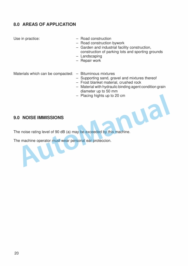 Alternative view of JCB VMD 80 Duplex Roller Instruction Manual 04100-28135A