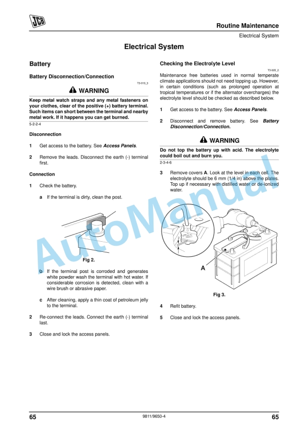 JCB VMD70, VMD100 Vibromax Operator Manual 9811-9650 3 JCB VMD70, VMD100 Vibromax Operator Manual 9811-9650 - Image 3