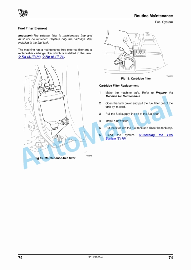 JCB VMD70, VMD100 Vibromax Operator Manual 9811-9650 4 JCB VMD70, VMD100 Vibromax Operator Manual 9811-9650 - Image 4