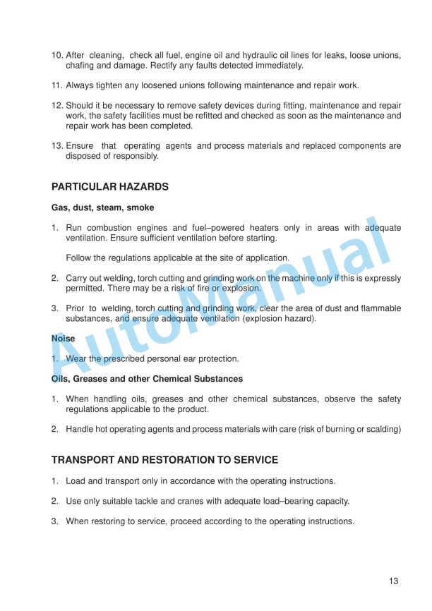 Alternative view of JCB VMR 60, VMR 75 Powered Tamper Instruction Manual 05101-28135B