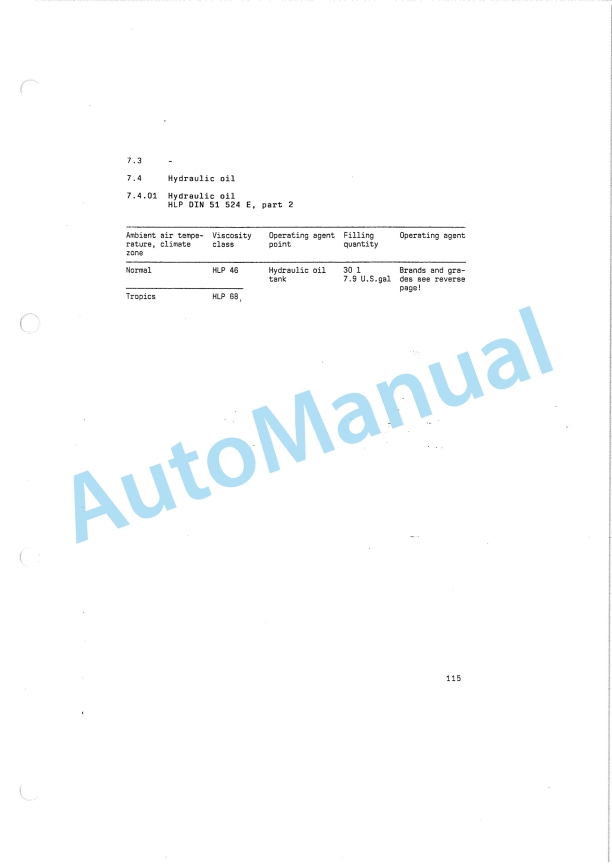 JCB W 102 Vibrating Tandem Roller Instruction Manual 04058-00221-5