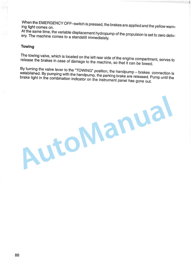 JCB W 1105 D, W 1105 PD Vibratory Single Drum Roller Instruction Manual 07241-28035C-5