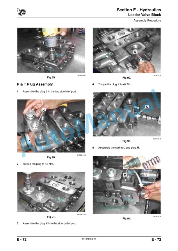 JCB WLS 422ZX Service Manual 9813-3800 2 JCB WLS 422ZX Service Manual 9813-3800 - Image 2
