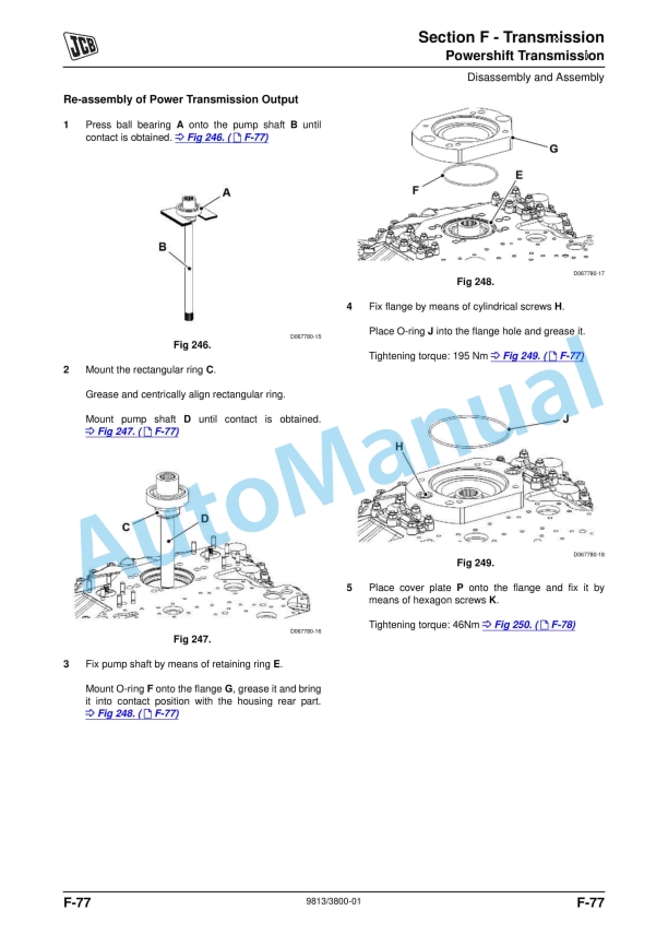 JCB WLS 422ZX Service Manual 9813-3800 3 JCB WLS 422ZX Service Manual 9813-3800 - Image 3