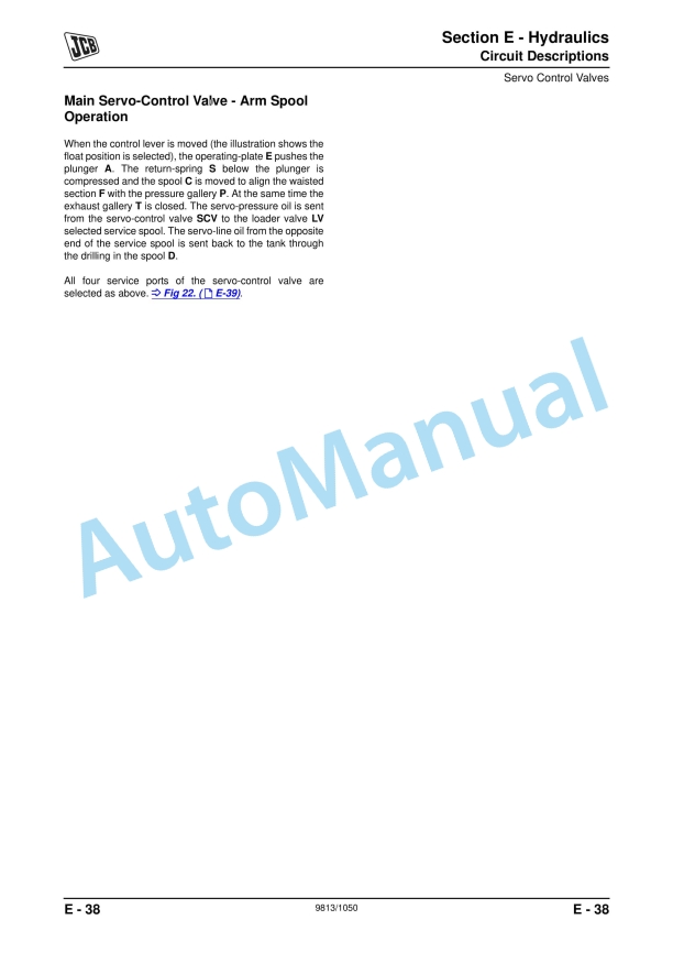 JCB WLS 430ZX Service Manual 9813-1050 2 JCB WLS 430ZX Service Manual 9813-1050 - Image 2