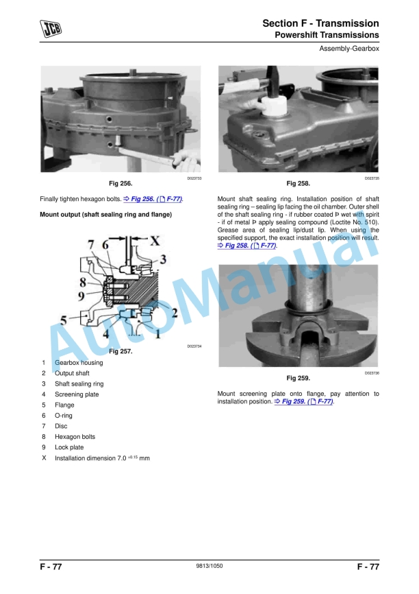 JCB WLS 430ZX Service Manual 9813-1050 4 JCB WLS 430ZX Service Manual 9813-1050 - Image 4