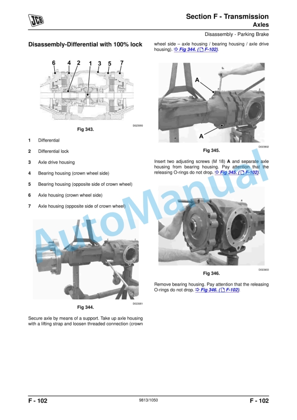 JCB WLS 430ZX Service Manual 9813-1050 5 JCB WLS 430ZX Service Manual 9813-1050 - Image 5
