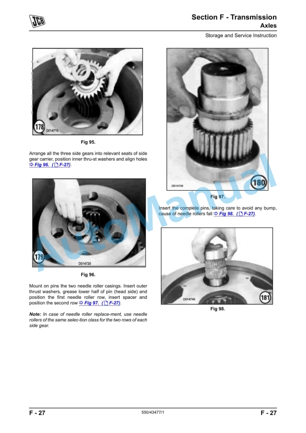 JCB WLS 432ZX Service Manual 550-43477-1 3 JCB WLS 432ZX Service Manual 550-43477-1 - Image 3