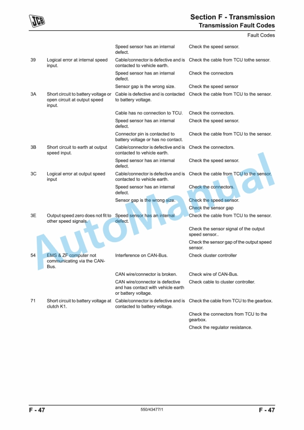 JCB WLS 432ZX Service Manual 550-43477-1 4 JCB WLS 432ZX Service Manual 550-43477-1 - Image 4