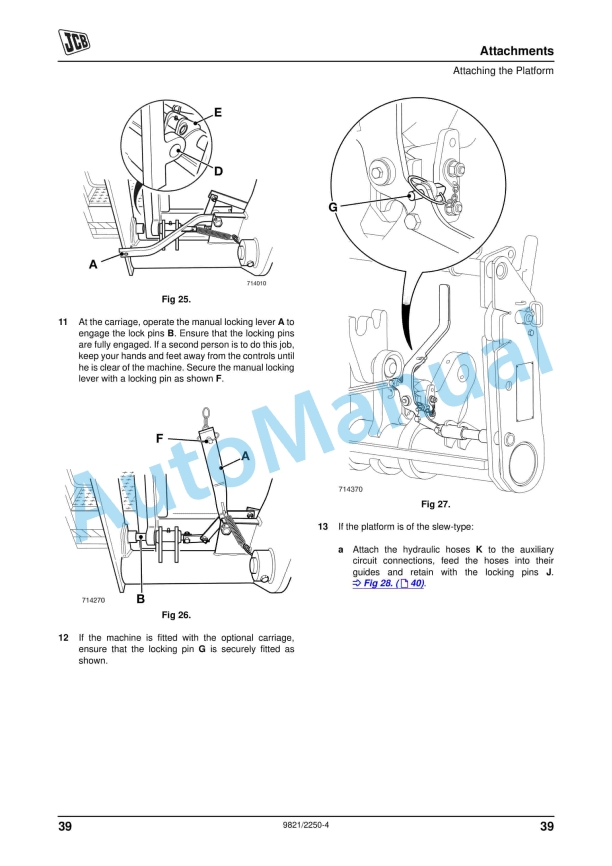 JCB Work Platform Operator Manual 9821-2250 4 JCB Work Platform Operator Manual 9821-2250 - Image 4